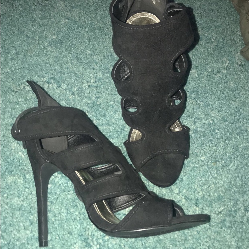 Black heels